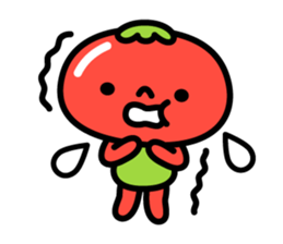 Little Beni in tomatoes village sticker #15680655
