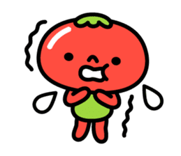 Little Beni in tomatoes village sticker #15680655