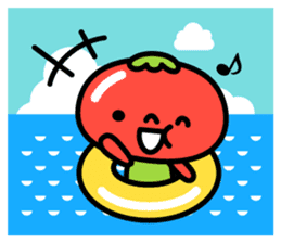Little Beni in tomatoes village sticker #15680658