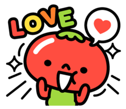 Little Beni in tomatoes village sticker #15680660