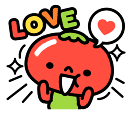 Little Beni in tomatoes village sticker #15680660