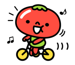 Little Beni in tomatoes village sticker #15680661