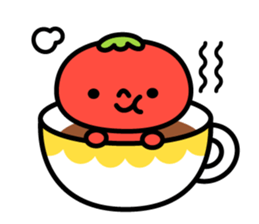 Little Beni in tomatoes village sticker #15680663