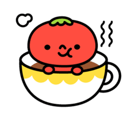 Little Beni in tomatoes village sticker #15680663