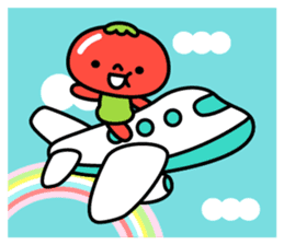 Little Beni in tomatoes village sticker #15680664