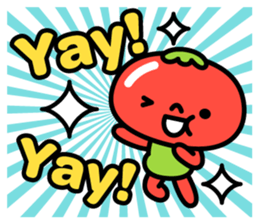 Little Beni in tomatoes village sticker #15680665