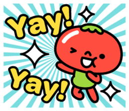 Little Beni in tomatoes village sticker #15680665