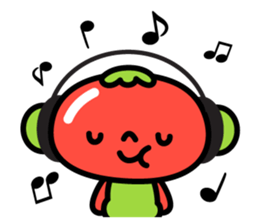 Little Beni in tomatoes village sticker #15680666