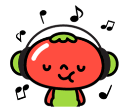 Little Beni in tomatoes village sticker #15680666