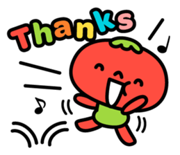 Little Beni in tomatoes village sticker #15680667