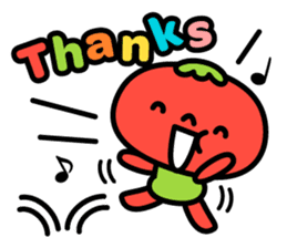 Little Beni in tomatoes village sticker #15680667