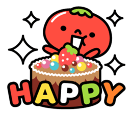 Little Beni in tomatoes village sticker #15680668