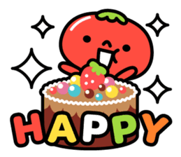 Little Beni in tomatoes village sticker #15680668