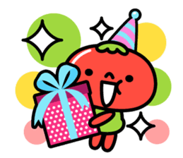 Little Beni in tomatoes village sticker #15680669