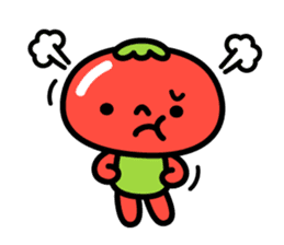 Little Beni in tomatoes village sticker #15680670