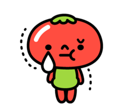 Little Beni in tomatoes village sticker #15680671