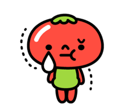 Little Beni in tomatoes village sticker #15680671