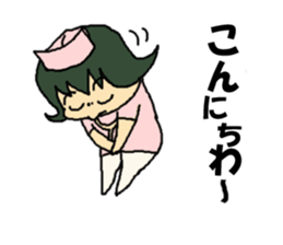 nurse mayumi04 sticker #15680896