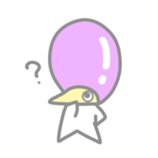 Balloon errand boy sticker #15681083