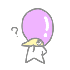 Balloon errand boy sticker #15681083