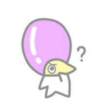 Balloon errand boy sticker #15681084