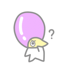 Balloon errand boy sticker #15681084