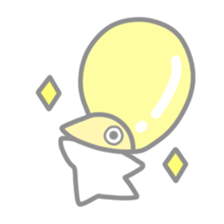 Balloon errand boy sticker #15681087