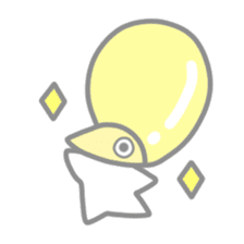 Balloon errand boy sticker #15681087
