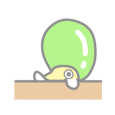 Balloon errand boy sticker #15681093