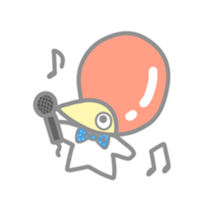 Balloon errand boy sticker #15681095