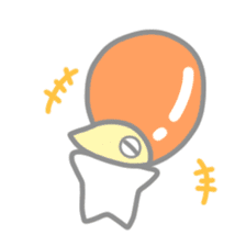 Balloon errand boy sticker #15681096