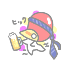 Balloon errand boy sticker #15681109
