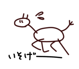 Simple animal stickers sticker #15681307