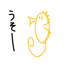 Simple animal stickers sticker #15681337