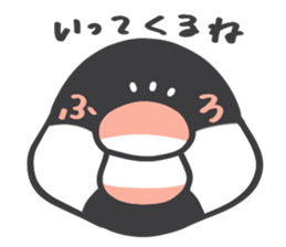 Java sparrow and budgie (Japanese) sticker #15681348