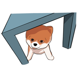 pommy dog sticker #15681674