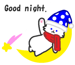 Scarf Kitten for everyday conversation. sticker #15682757