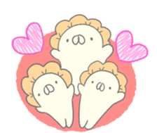 rabbit cute sticker kanarico2 part5 sticker #15682921