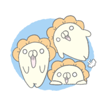 rabbit cute sticker kanarico2 part5 sticker #15682922