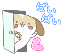 rabbit cute sticker kanarico2 part5 sticker #15682932