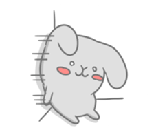 rabbit cute sticker kanarico2 part5 sticker #15682933