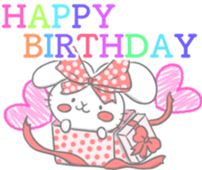 rabbit cute sticker kanarico2 part5 sticker #15682935