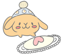 rabbit cute sticker kanarico2 part5 sticker #15682948