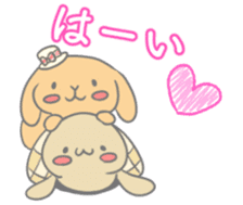 rabbit cute sticker kanarico2 part5 sticker #15682953