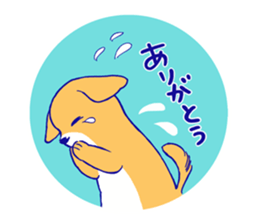 Dangling ear dog Sticker sticker #15683787