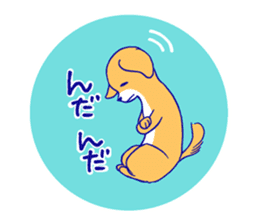 Dangling ear dog Sticker sticker #15683799