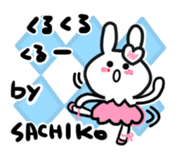 sachiko's dedicated sticker sticker #15683851
