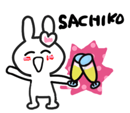 sachiko's dedicated sticker sticker #15683863