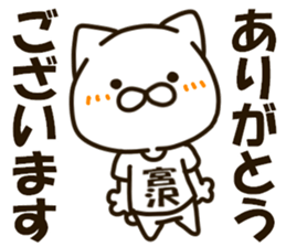 MIYAZAWA-cat sticker #15684340