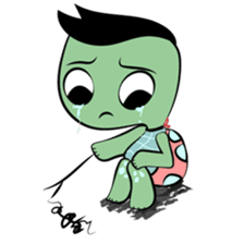 Shelly The Tomboy Turtle sticker #15684428